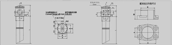 新型TFA系列吸油过滤器TFA-630*180F-Y/C(图1) 新型TFA系列吸油过滤器TFA-630*180F-Y/C(图1)